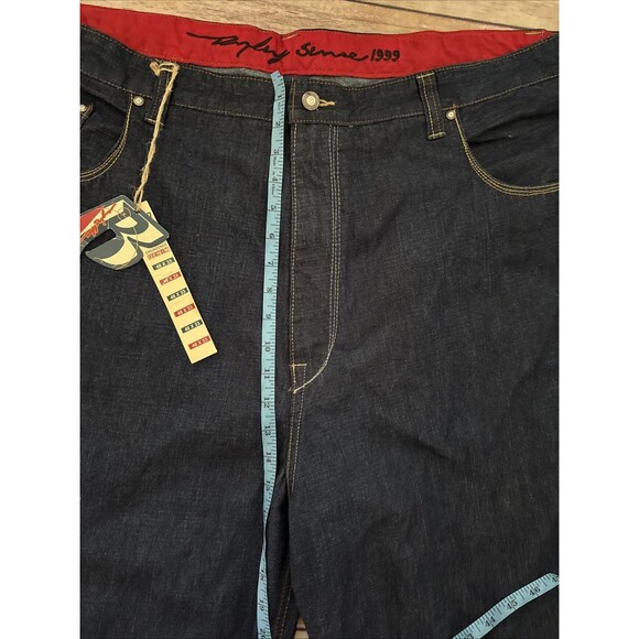 NEW Vintage RUFF RYDERS jeans baggy 90s hip hop 1990s DMX Y2K 48 x 33 SR8509-103 - Picture 8 of 16